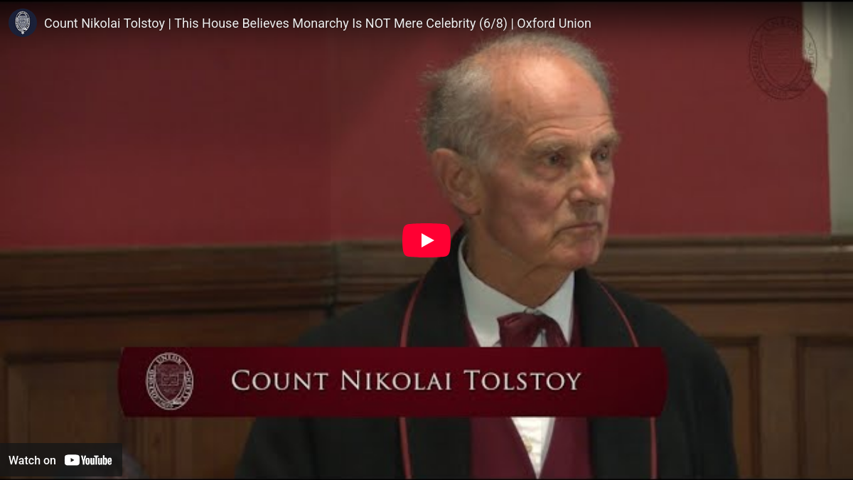 Great speech from Oxford